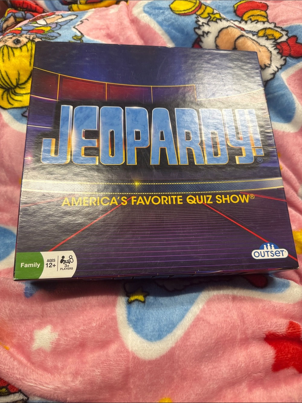 Jeopardy! Board Game by Outset - Purple Box